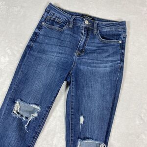 Judy Blue Skinny Fit Distressed Denim Size‎ 3/26 Style JB8877 (26X27)
